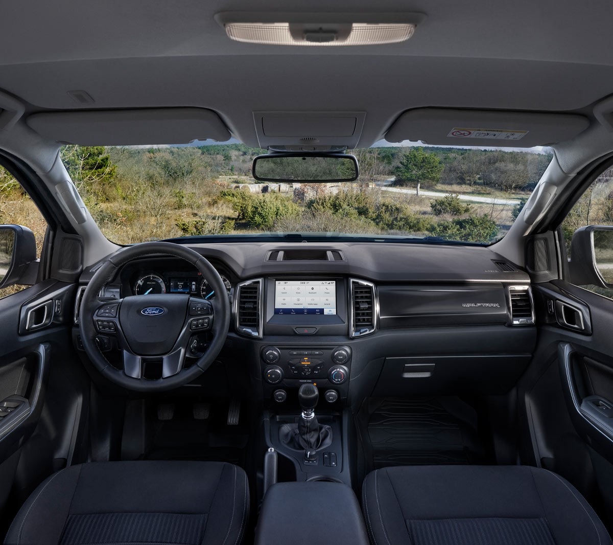 Ford Ranger Wolftrak Innenraumansicht Armaturenträger