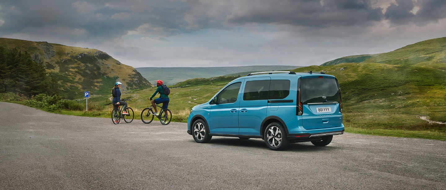 Ford Tourneo Connect Active rear three quarter view 