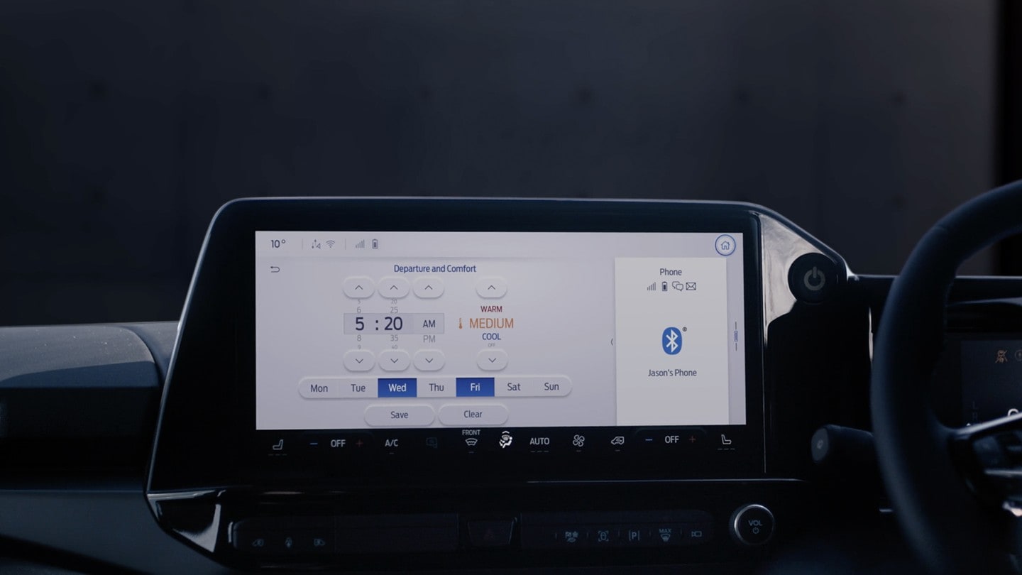 Ford Transit Custom SYNC4-Touchscreen