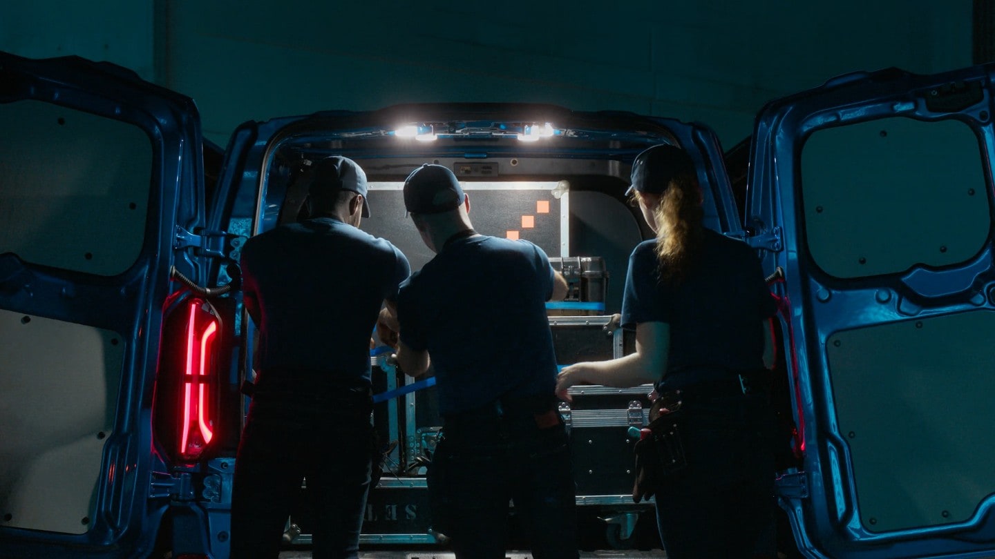 Ford Transit Custom LED-Laderaumbeleuchtung