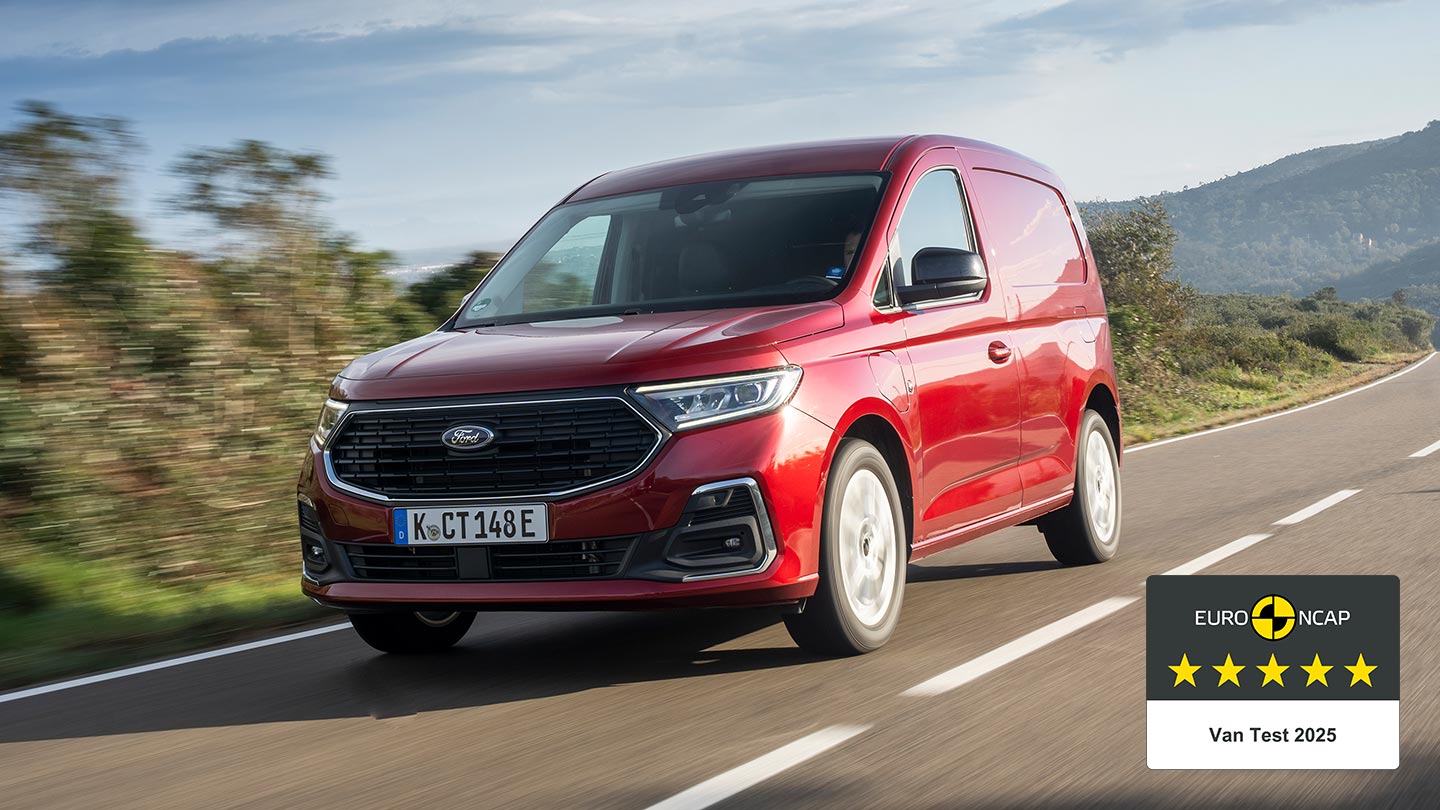 Roter Ford Transit Connect