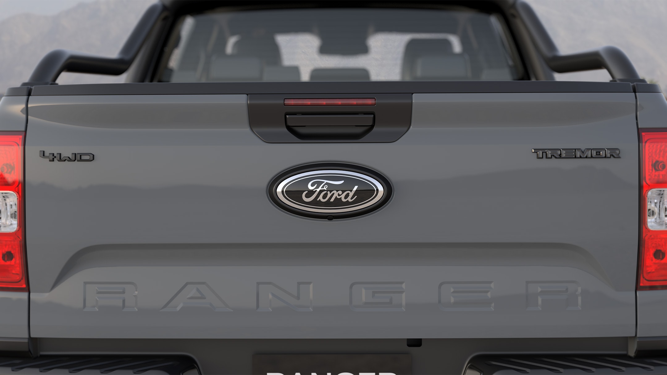 All-New Ranger Tremor tailgate rear view