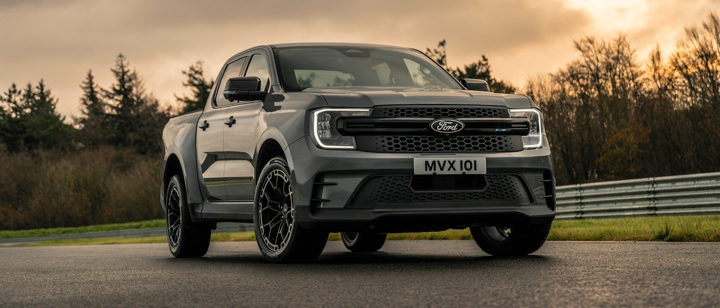 Ford Ranger MSRT Front in Conquer Grey 