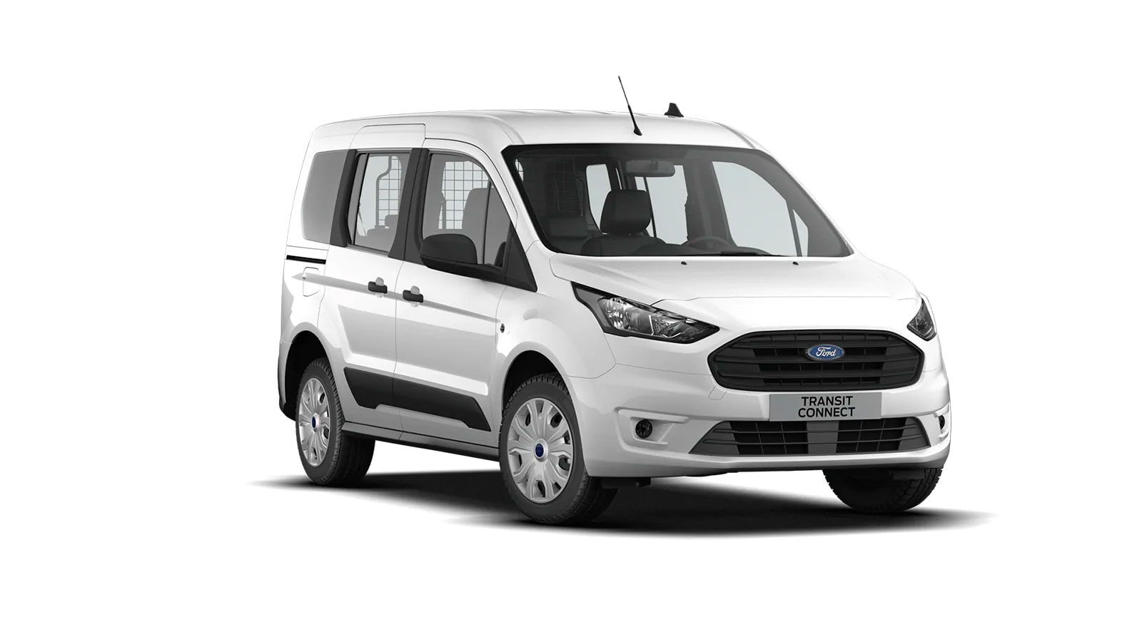 Ford Transit Connect Kombi weiß ¾-Frontansicht