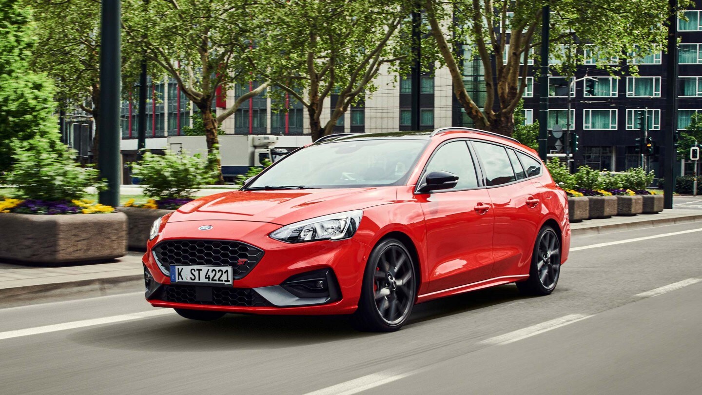 Roter Ford Focus Red Focus