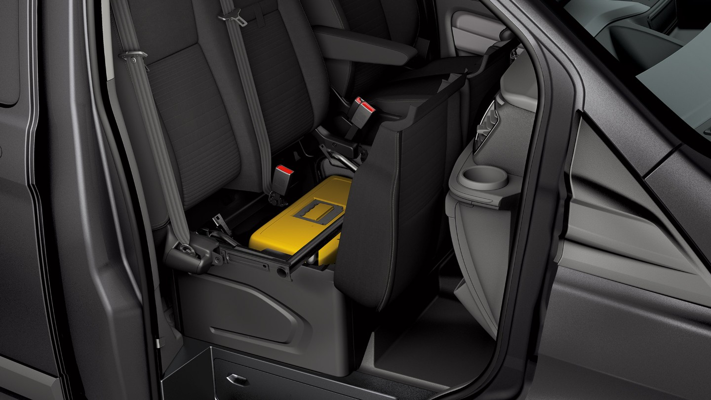 Ford Transit Custom Stauraum im Detail